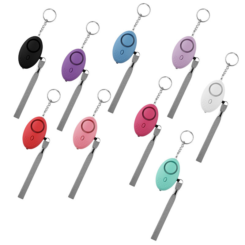 Wholesale 16 color alarm keychain