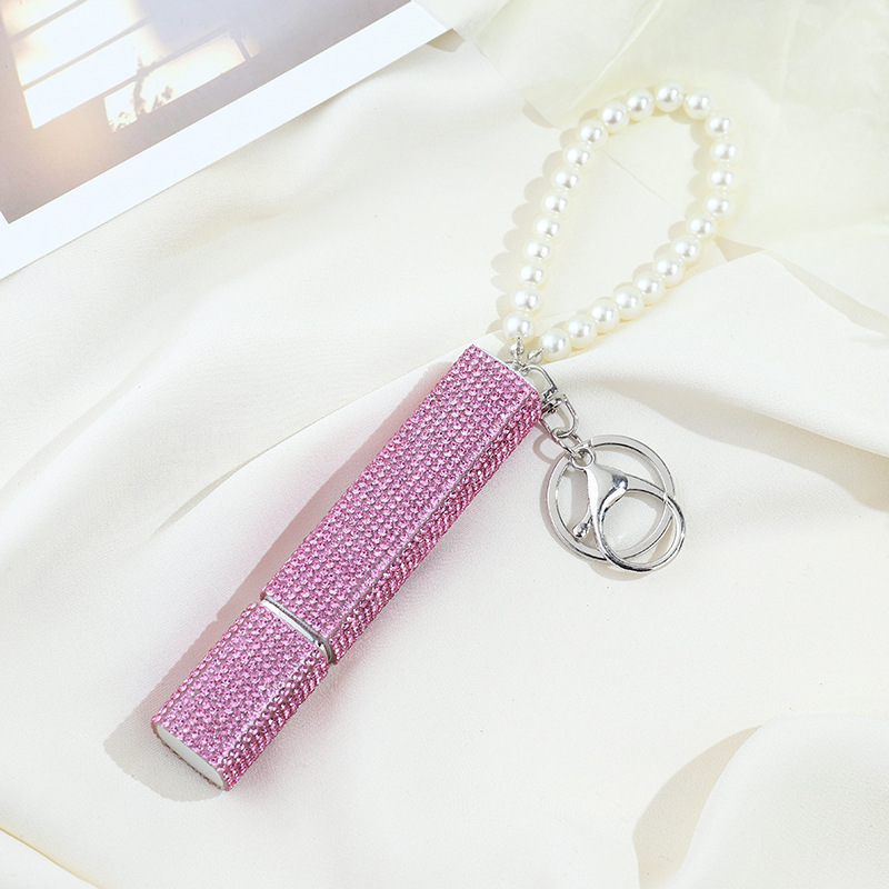 Wholesale bling10ML perfume keychain.