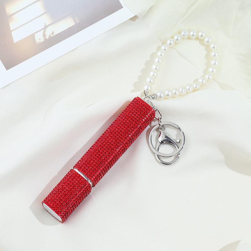 Wholesale bling10ML perfume keychain.