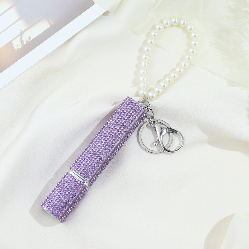 Wholesale bling10ML perfume keychain.