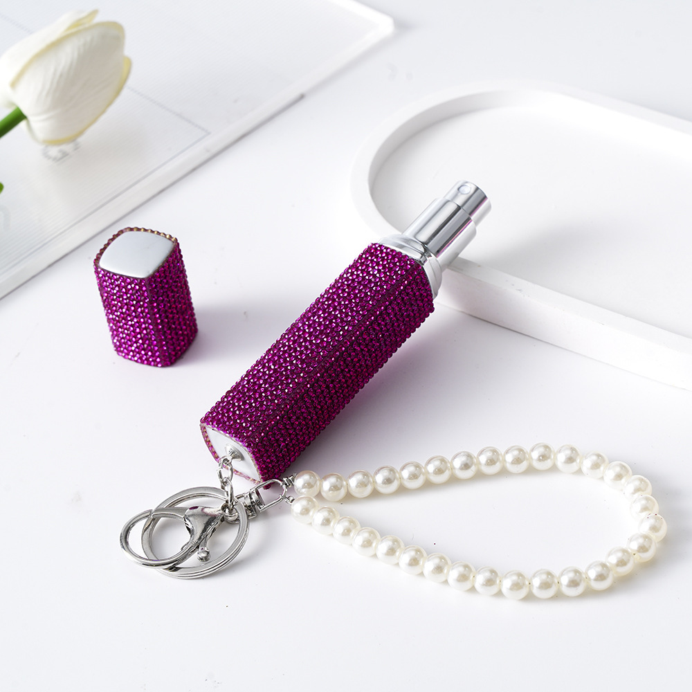 Wholesale bling10ML perfume keychain.