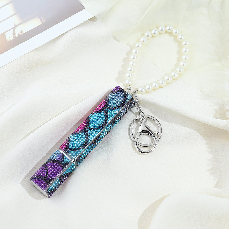 Wholesale bling10ML perfume keychain.