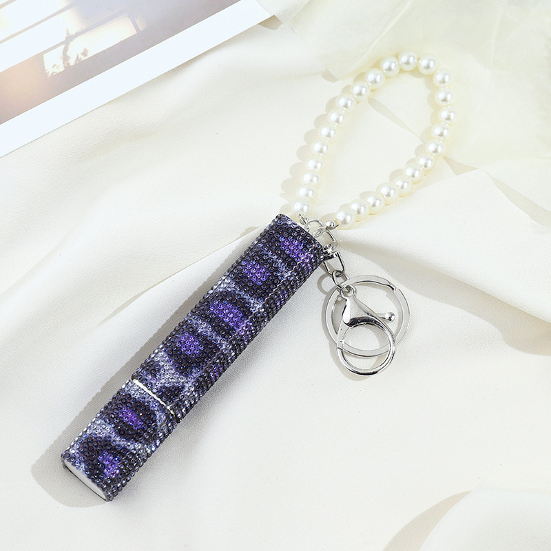 Wholesale bling10ML perfume keychain.