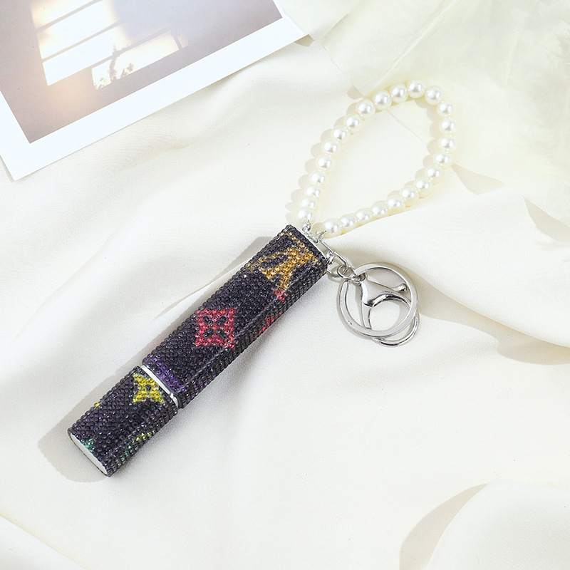 Wholesale bling10ML perfume keychain.