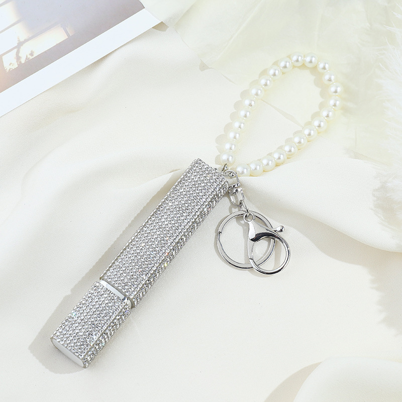 Wholesale bling10ML perfume keychain.