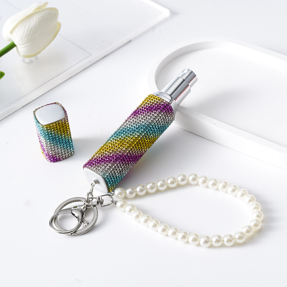 Wholesale bling10ML perfume keychain.