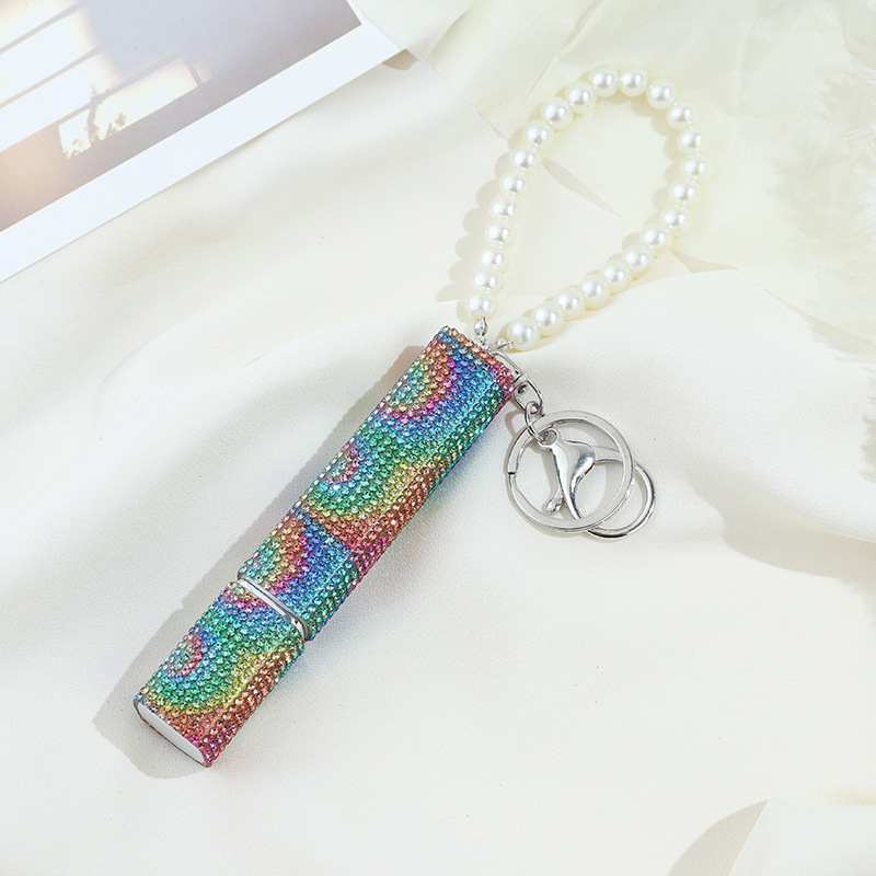 Wholesale bling10ML perfume keychain.