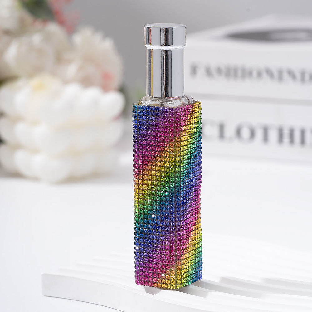 Wholesale 10ML glass bling perfume bottle.
