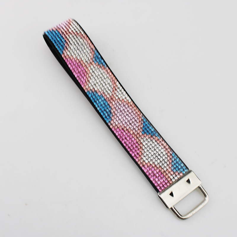 Wholesale bling wristband keychain