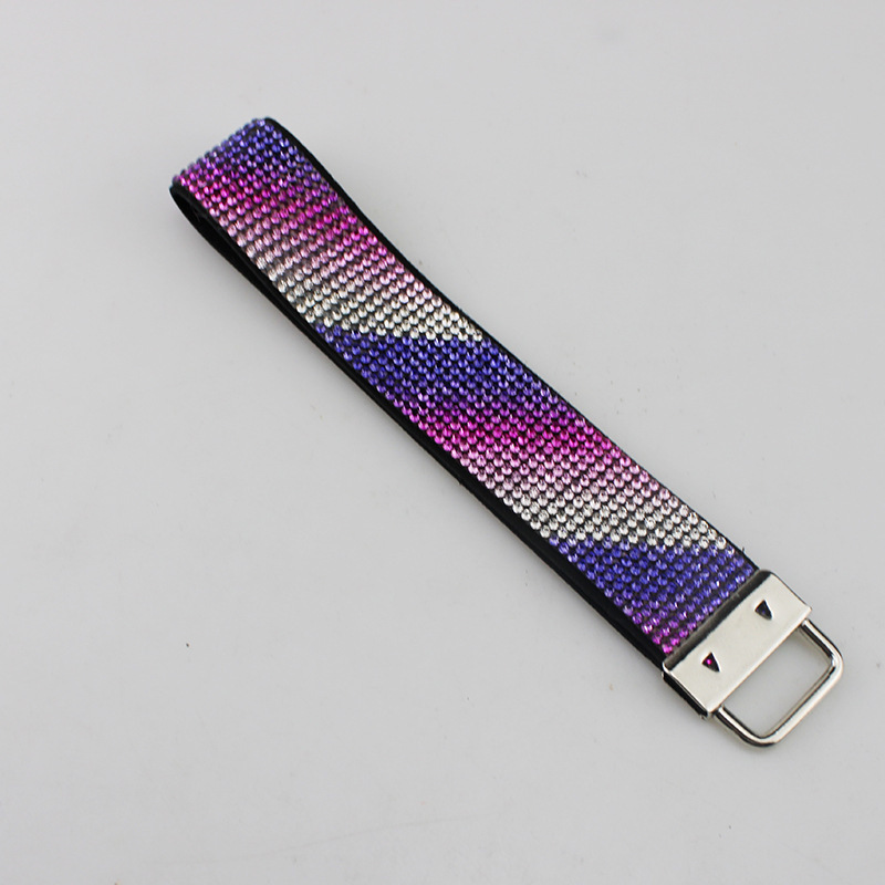 Wholesale bling wristband keychain