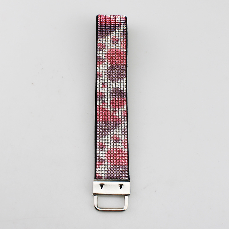 Wholesale bling wristband keychain