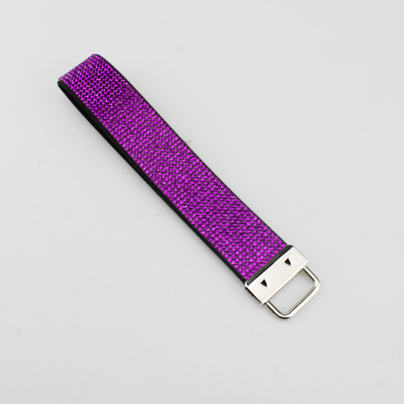 Wholesale bling wristband keychain