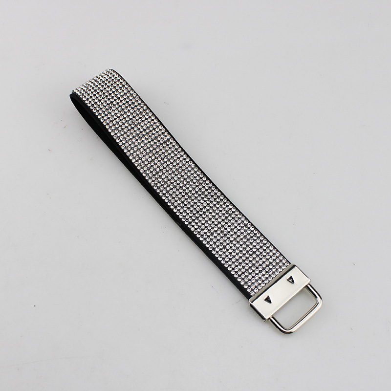 Wholesale bling wristband keychain