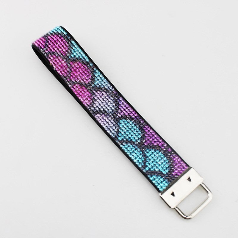 Wholesale bling wristband keychain