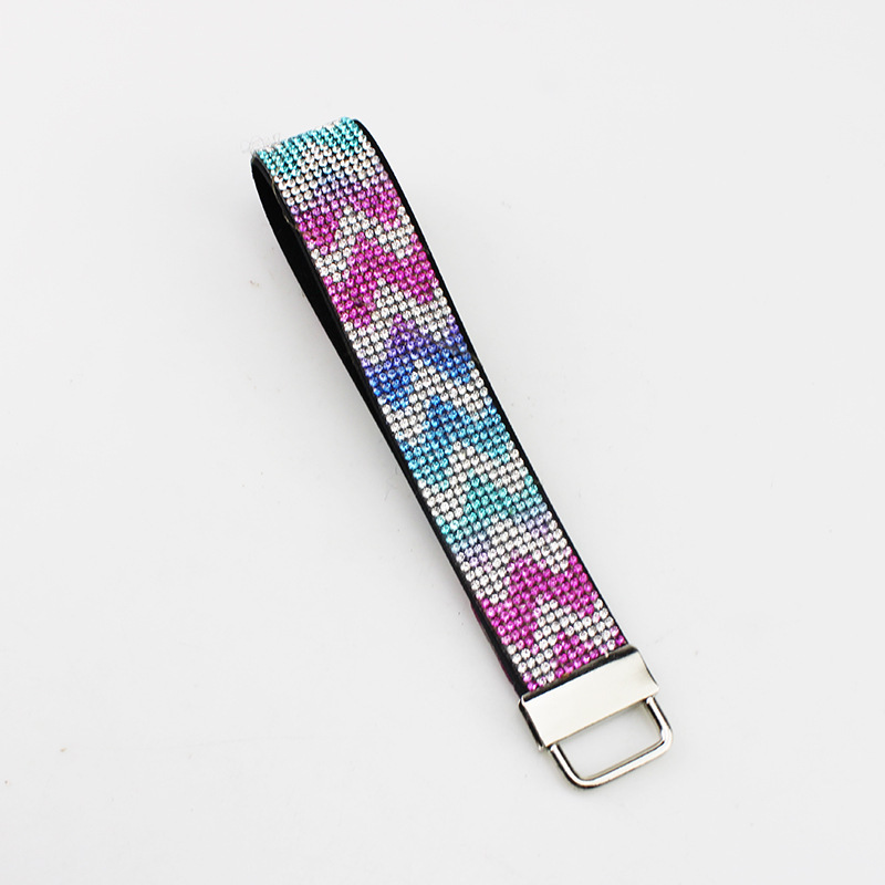 Wholesale bling wristband keychain