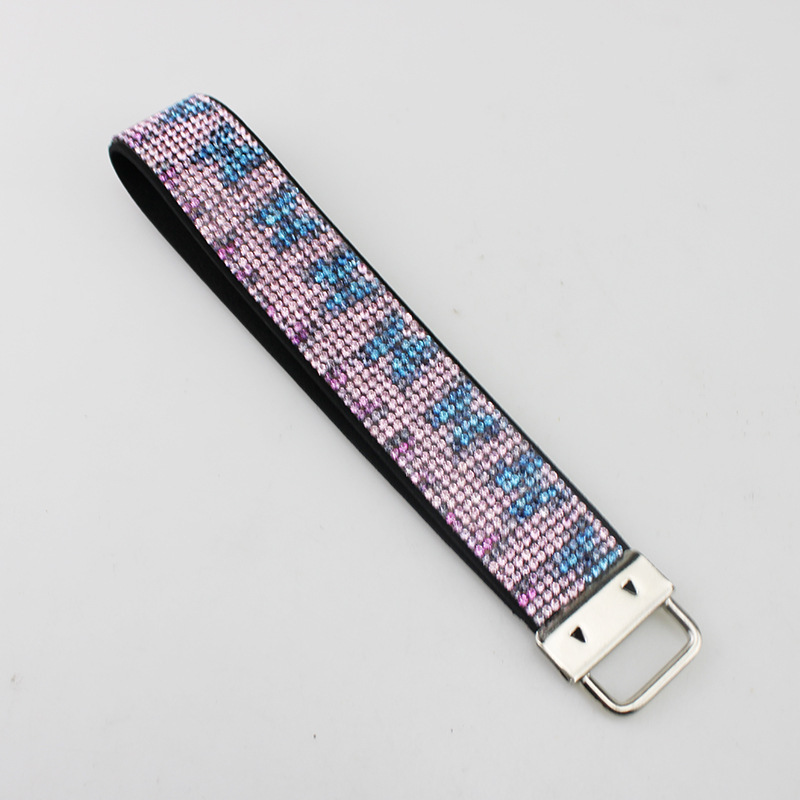 Wholesale bling wristband keychain
