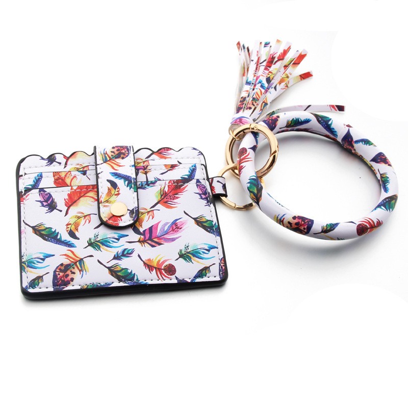 Wholesale card holders, bracelets keychains.
