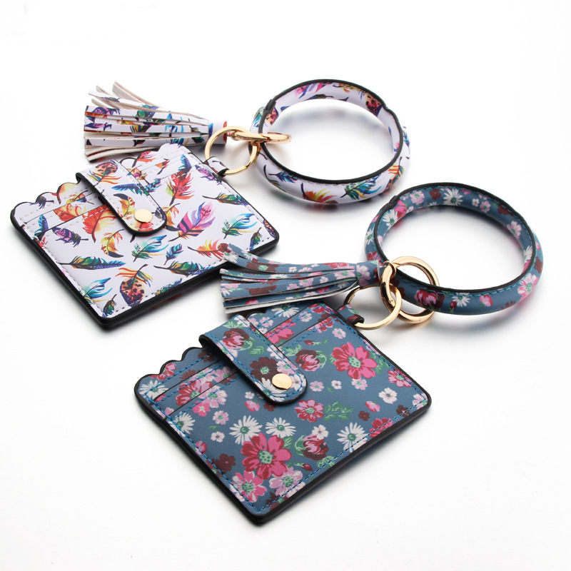 Wholesale card holders, bracelets keychains.