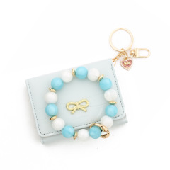 4 light blue + silicone wristband