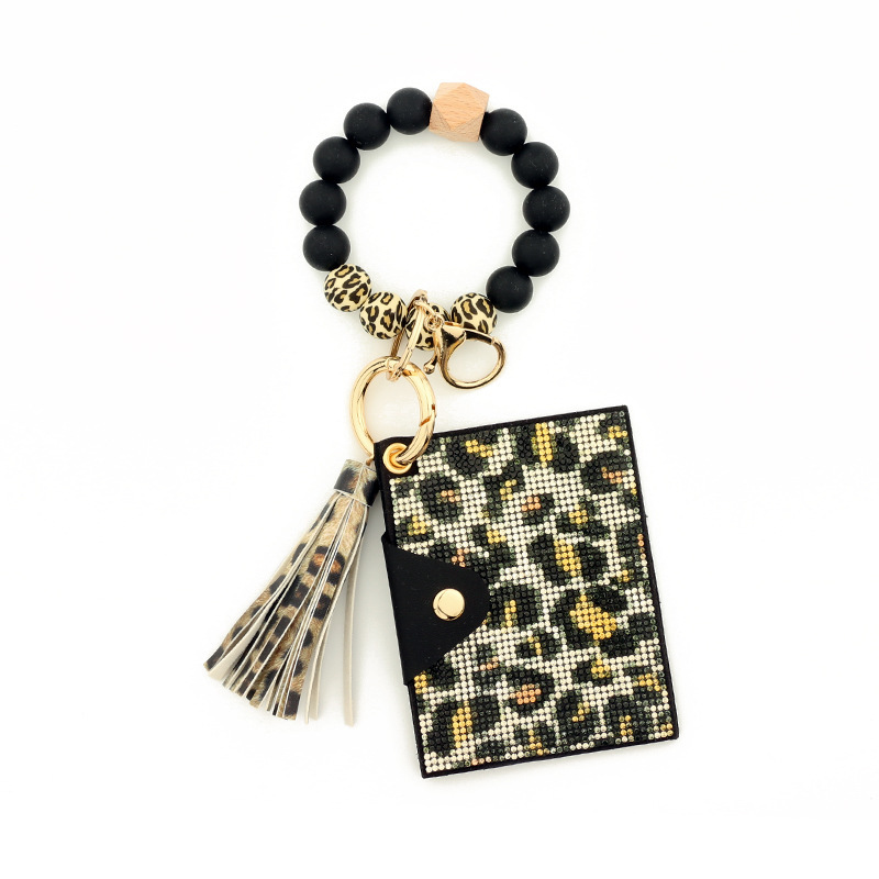 Wholesale bling wallet, silicone wristband keychain.