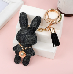 Single black rabbit