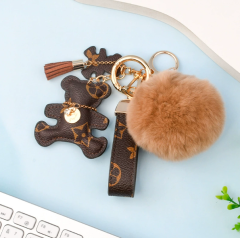 Old Flower Bear Set + Fur Ball