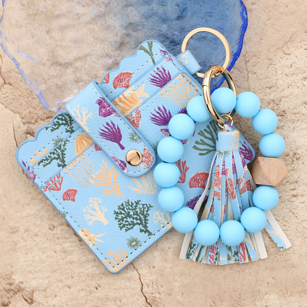 Wholesale Wallet Silicone Wristband Keychain