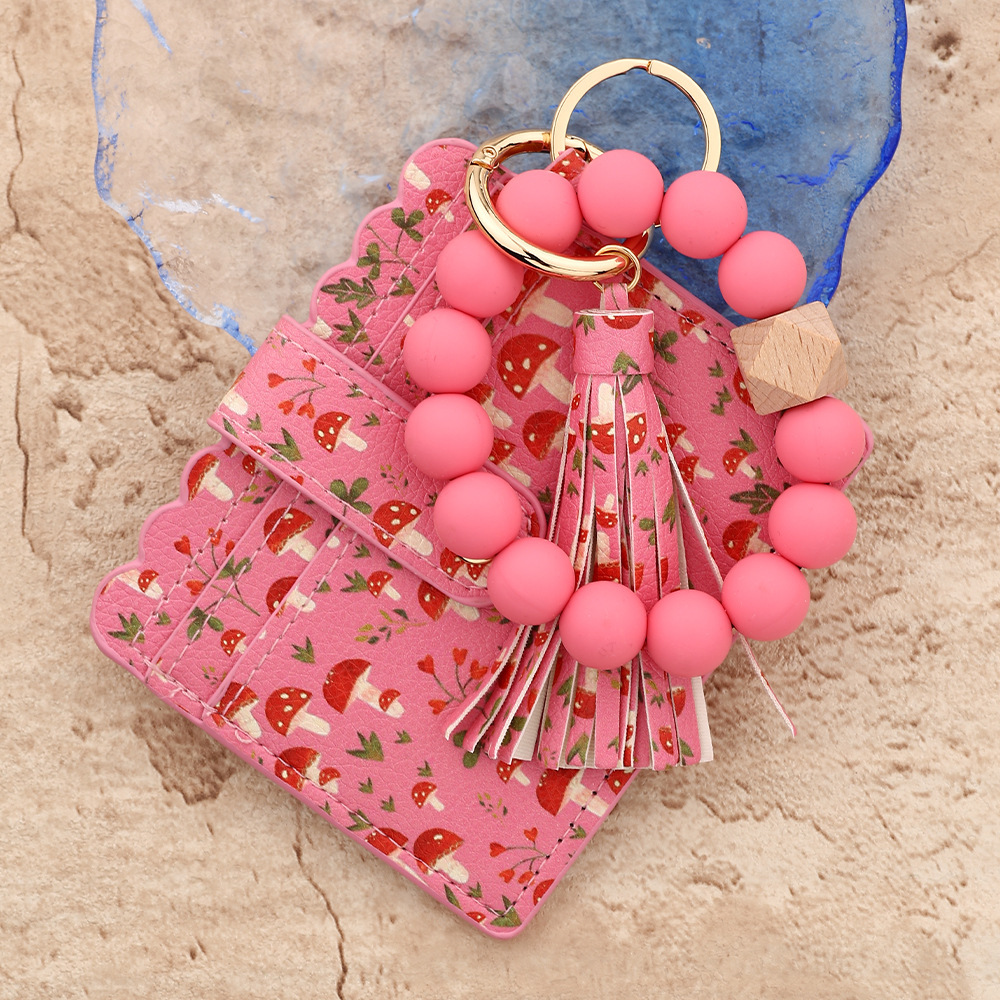 Wholesale Wallet Silicone Wristband Keychain