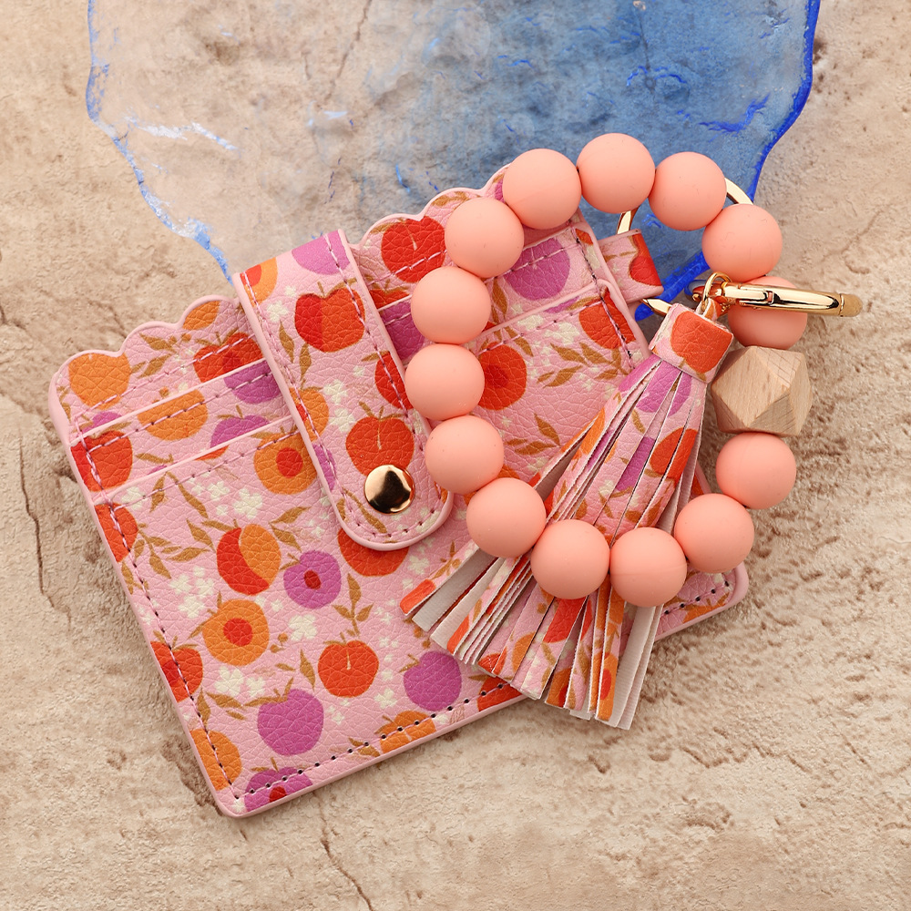 Wholesale Wallet Silicone Wristband Keychain