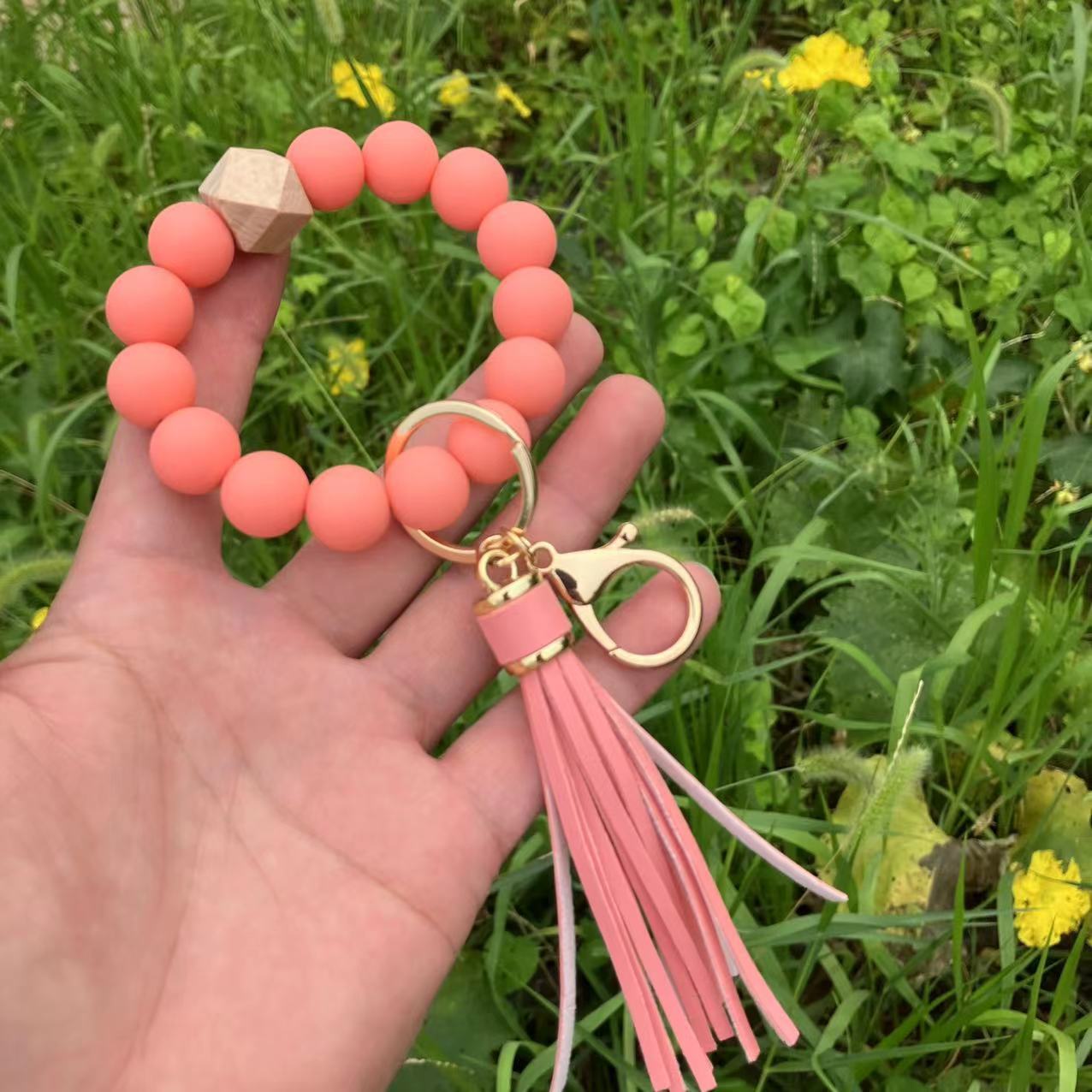Wholesale Silicone Wristband Keychain