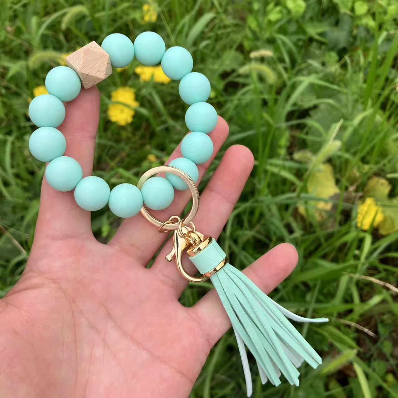 Wholesale Silicone Wristband Keychain