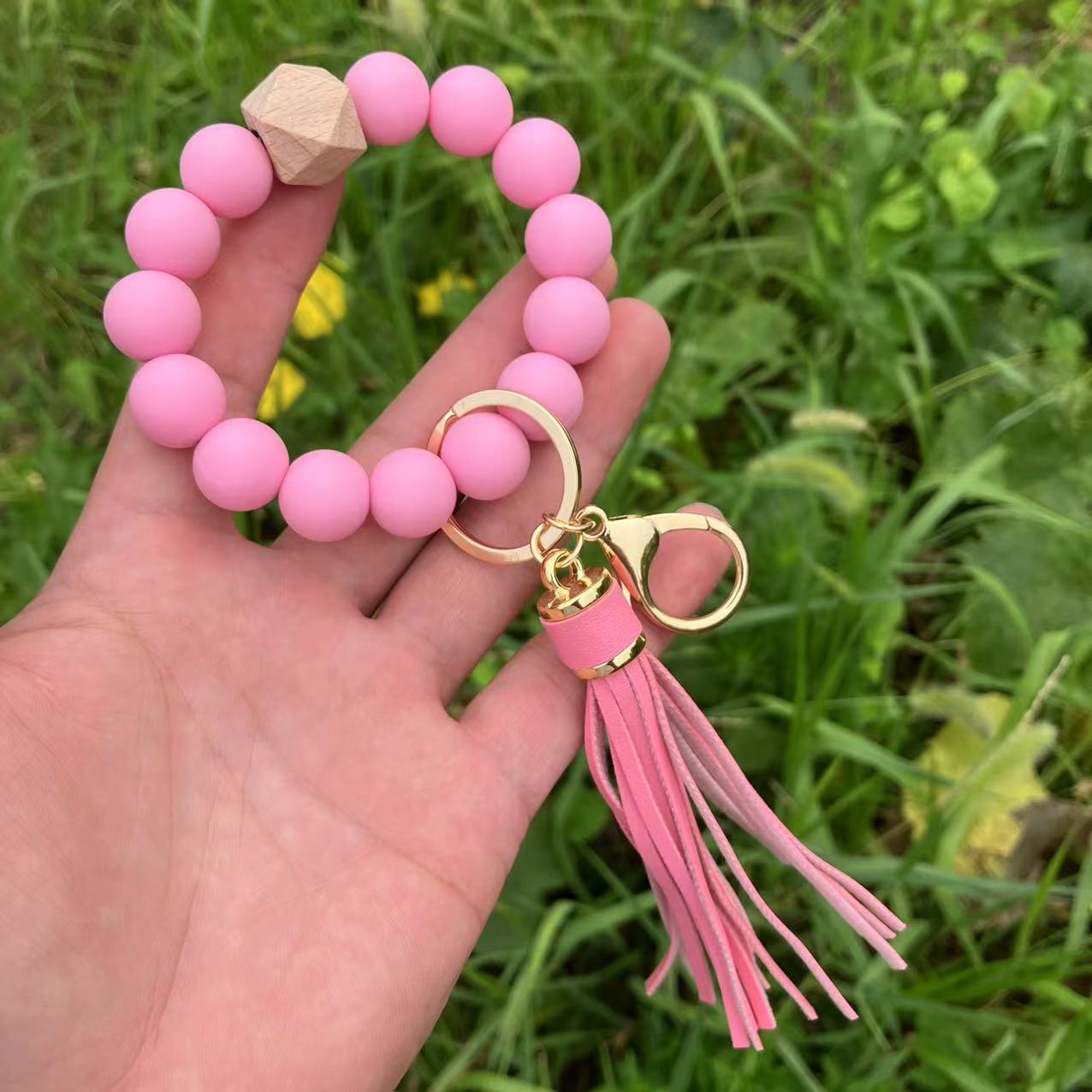 Wholesale Silicone Wristband Keychain