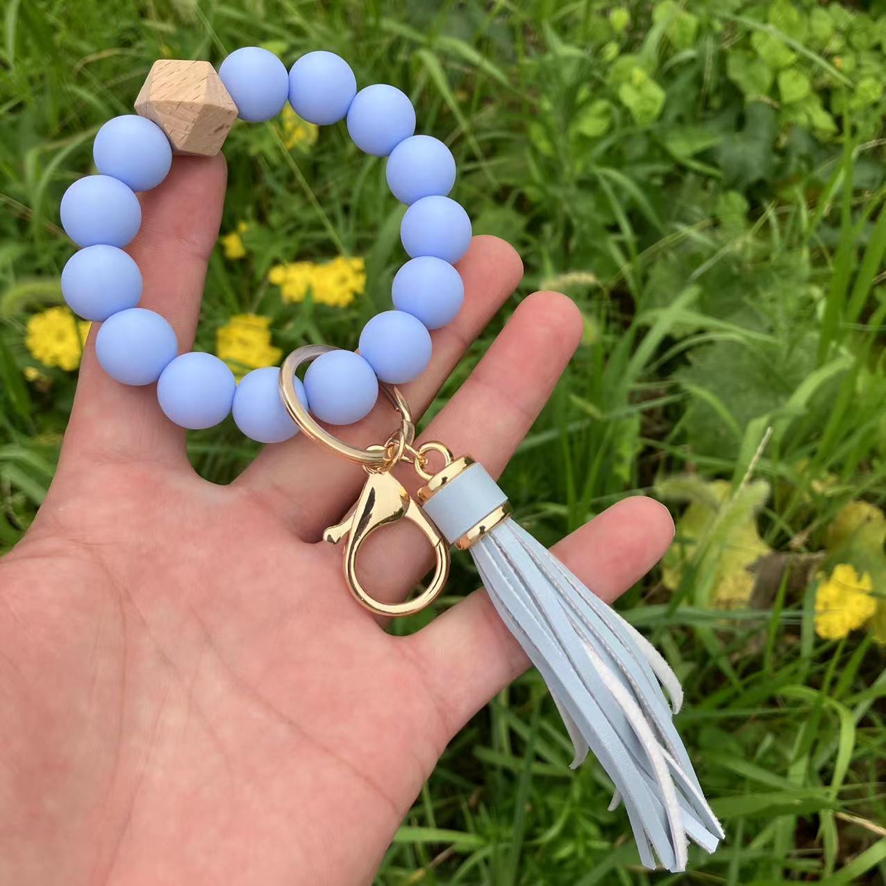 Wholesale Silicone Wristband Keychain