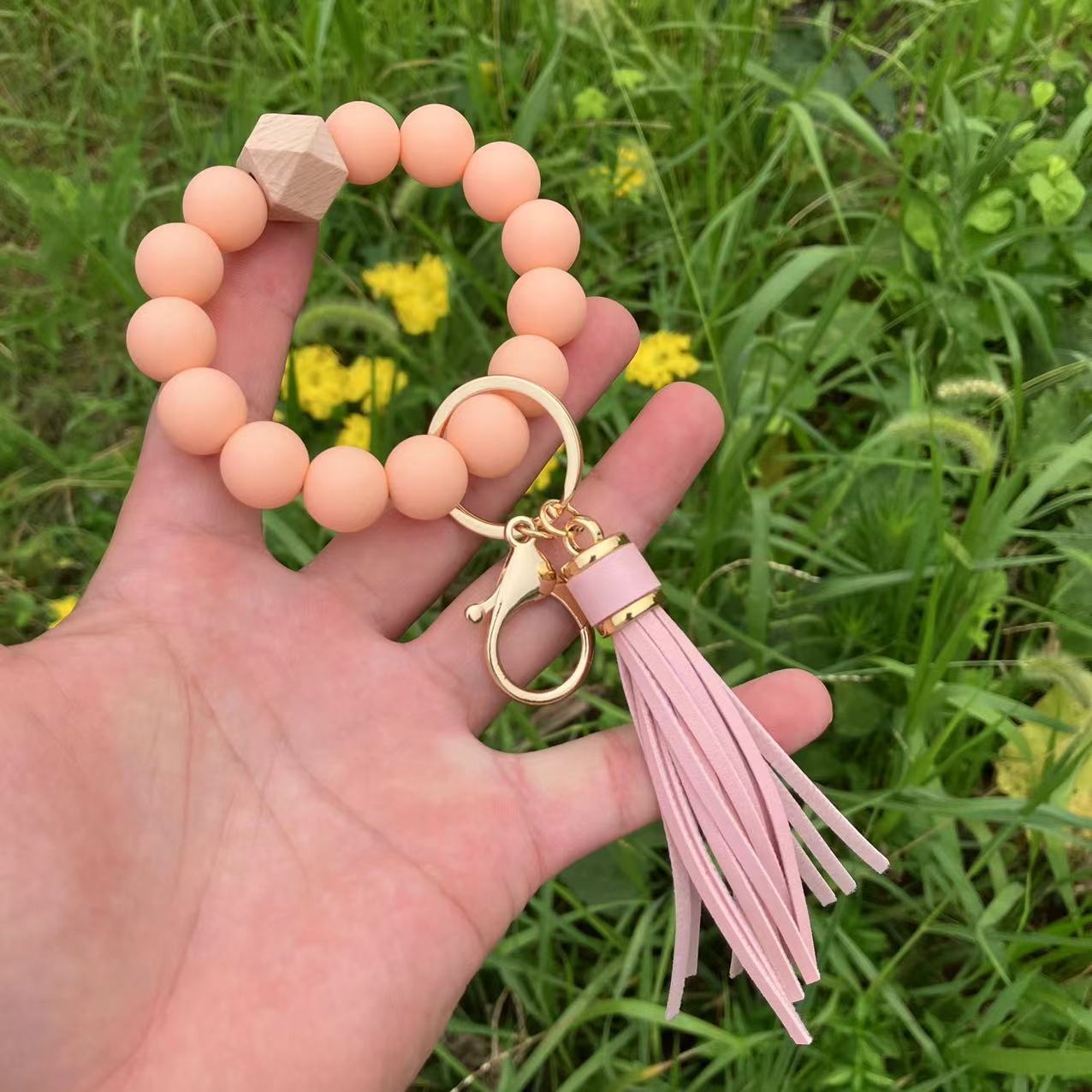 Wholesale Silicone Wristband Keychain