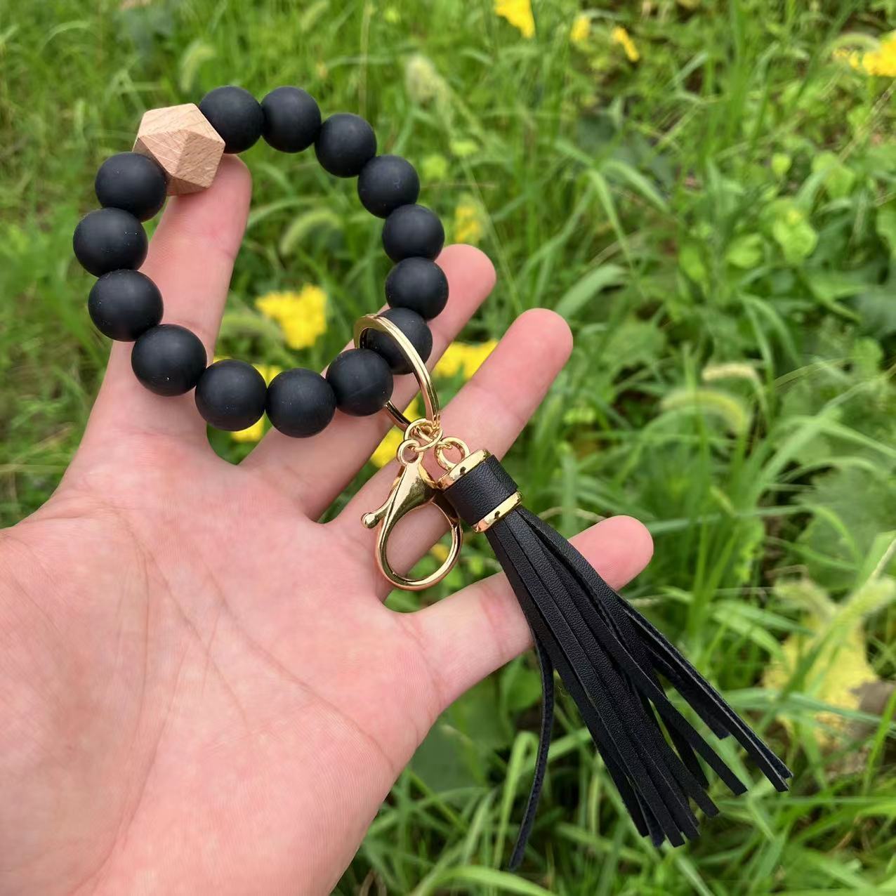 Wholesale Silicone Wristband Keychain