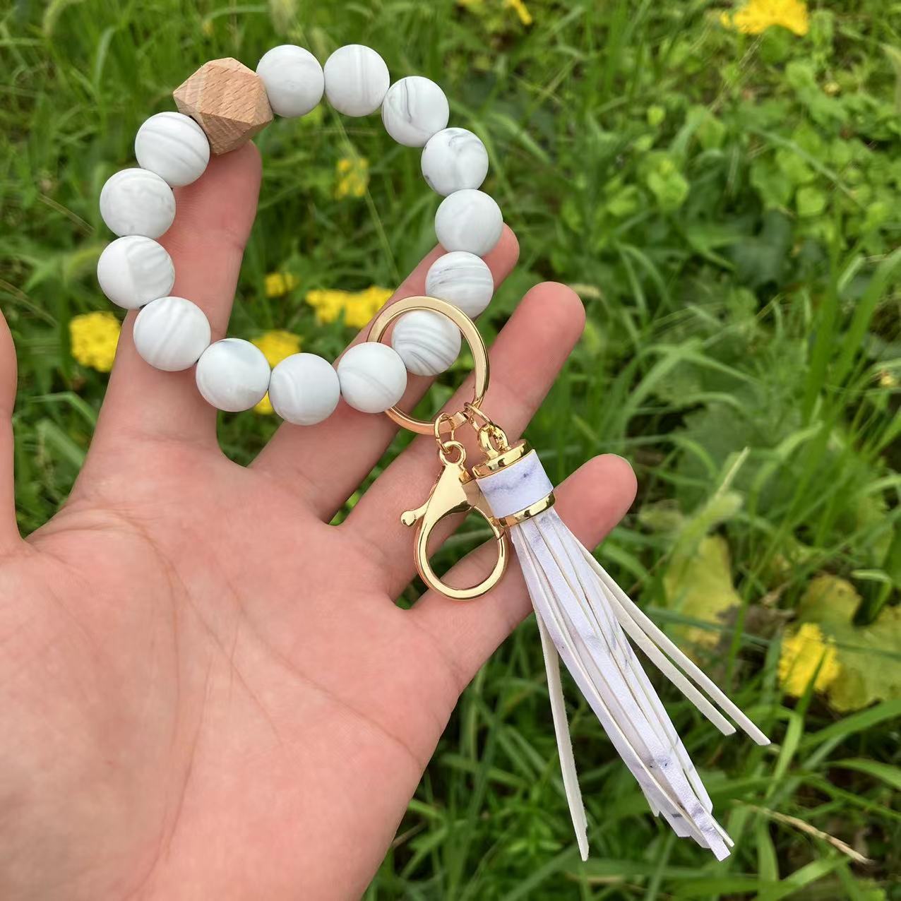 Wholesale Silicone Wristband Keychain