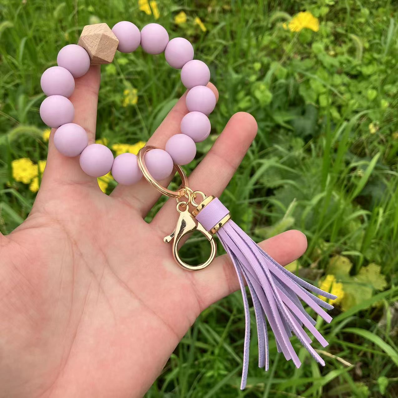 Wholesale Silicone Wristband Keychain