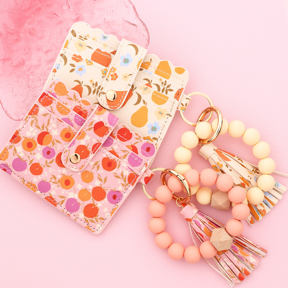 Wholesale Wallet Silicone Wristband Keychain