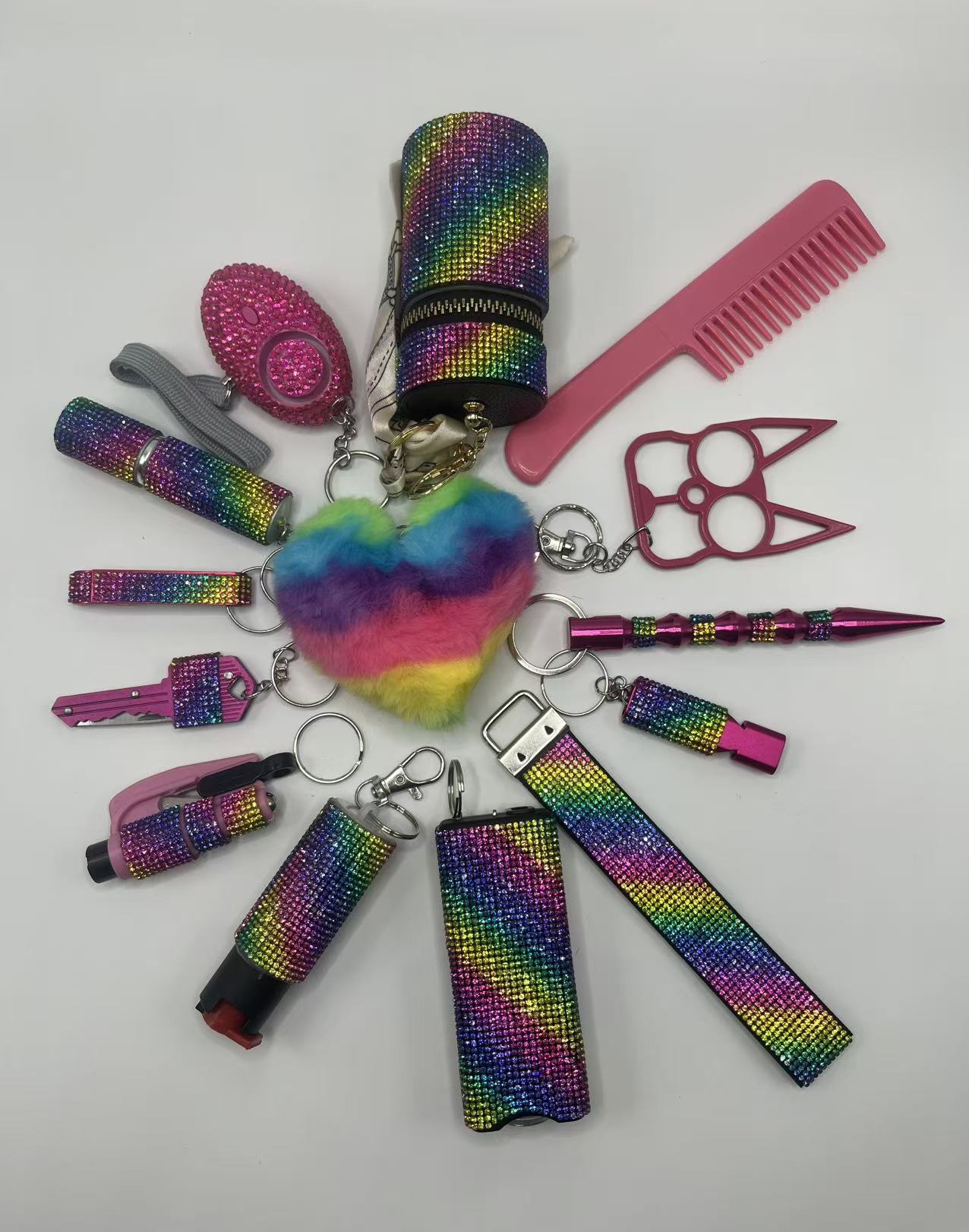 14-piece keychain set wholesale