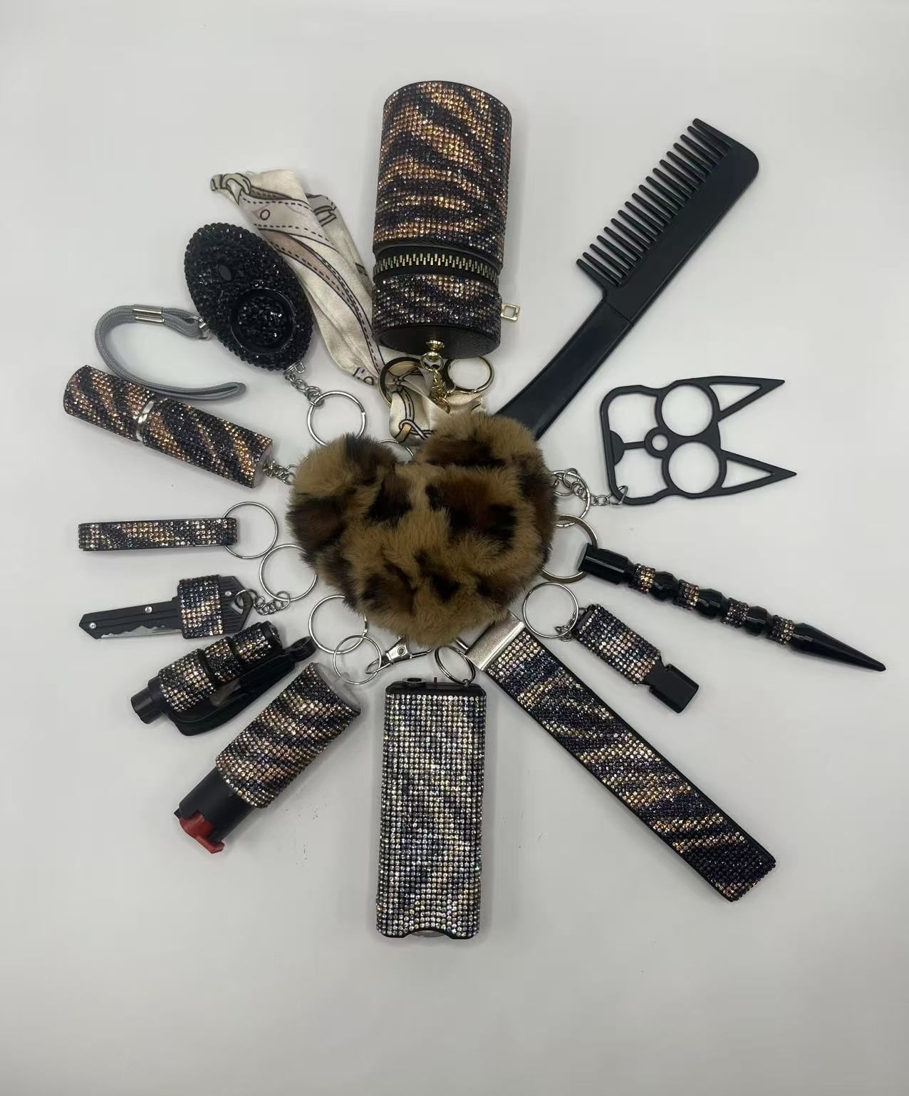 14-piece keychain set wholesale