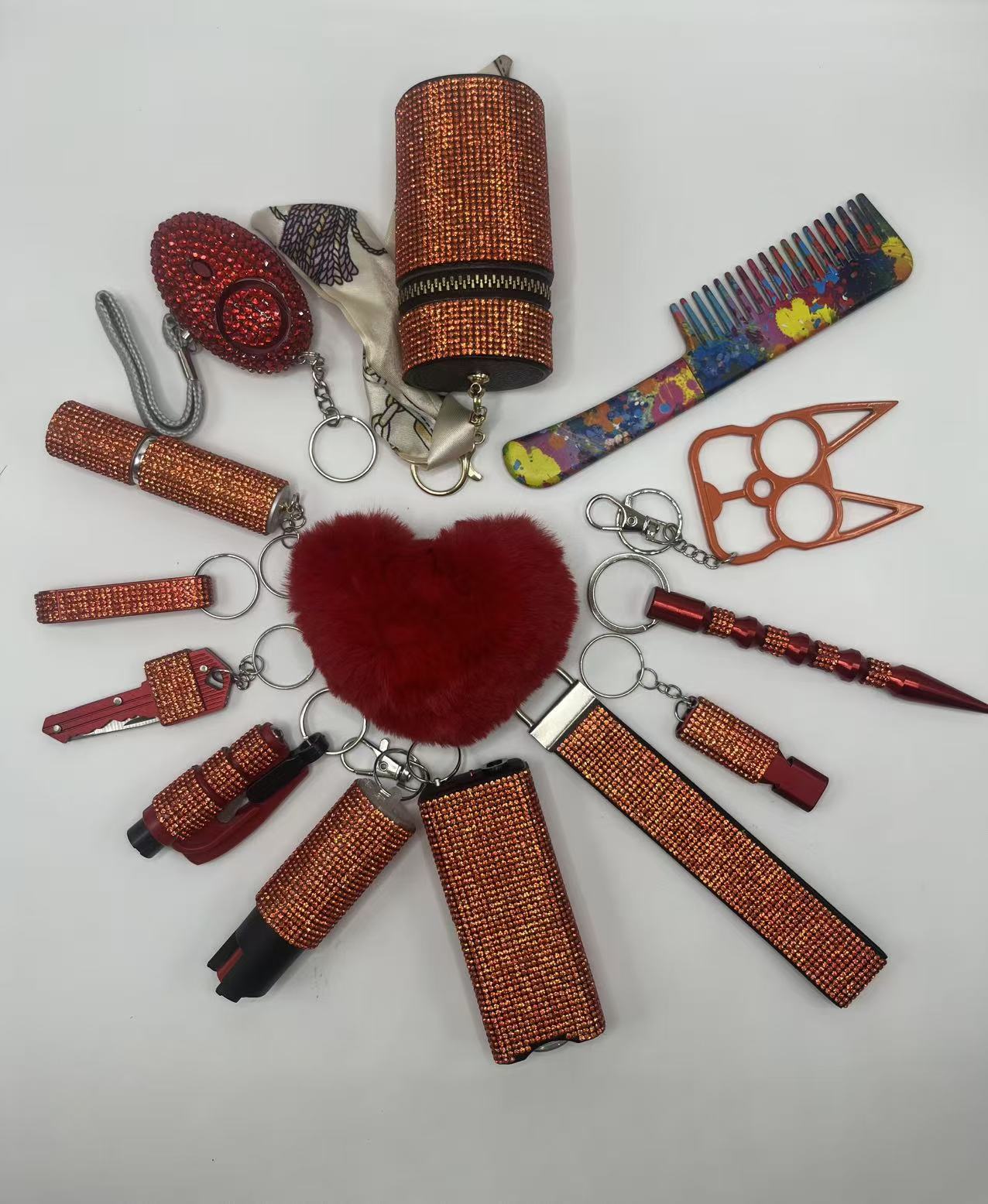 14-piece keychain set wholesale