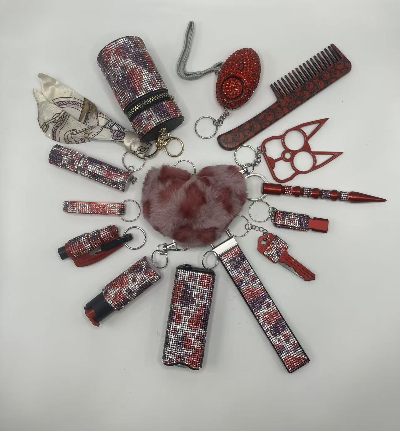 14-piece keychain set wholesale