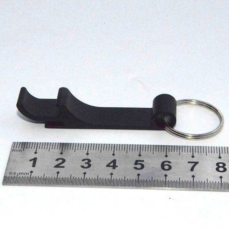 Candy Color Bottle Opener Creative Multifunctional Aluminum Alloy Beer Keychain Bottle Opener Promotional Gift Bottle Opener