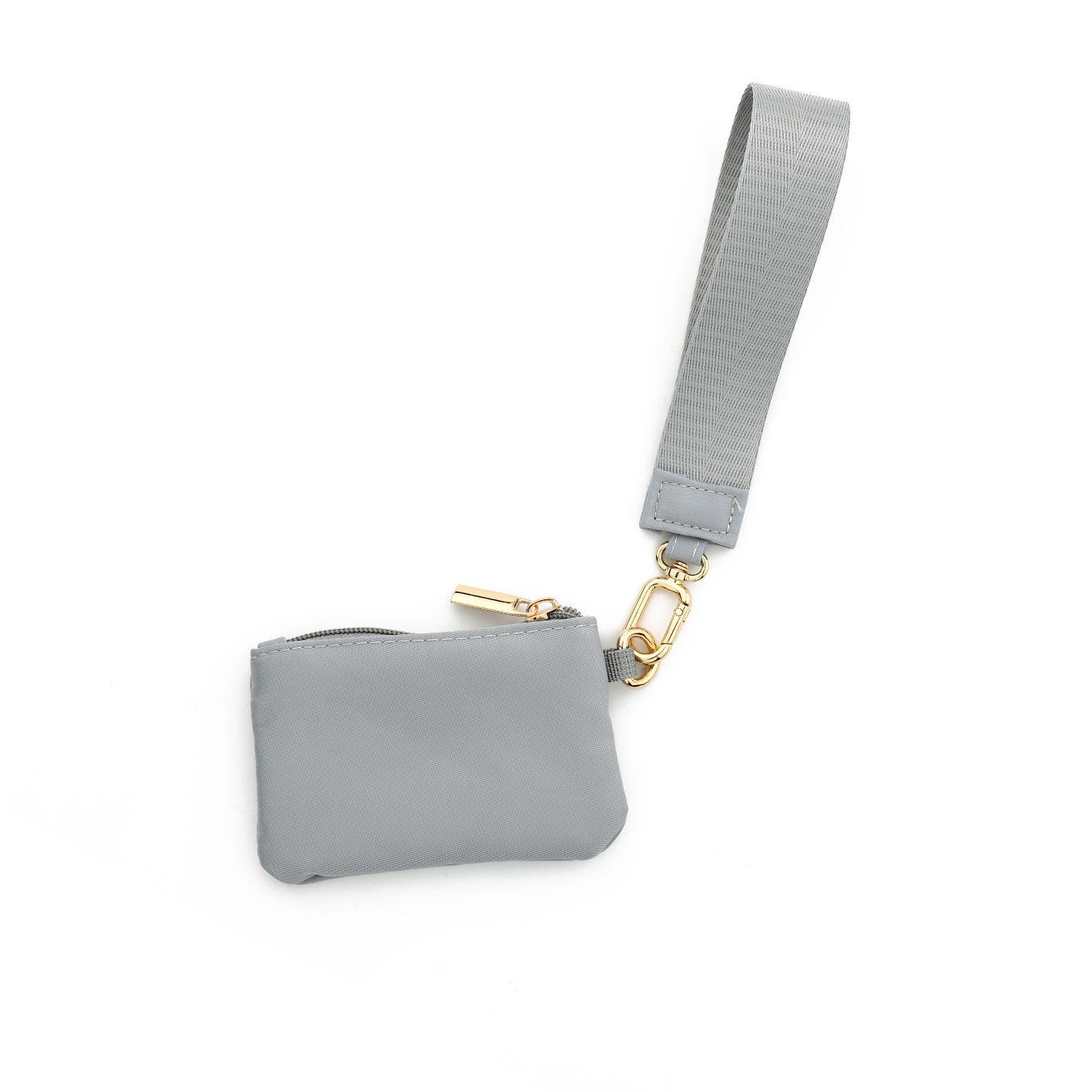 2025 Cross-border Spot Multifunctional Waterproof Nylon Wrist Bag Card Holder Keychain Women's Portable Mini Coin Purse