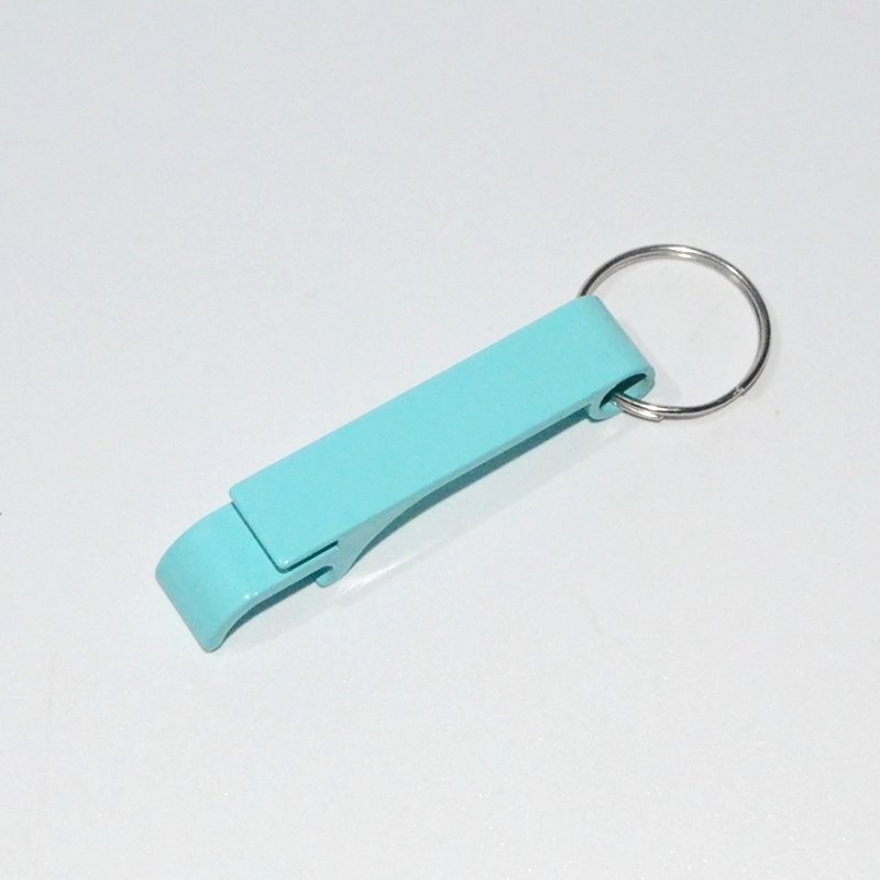 Candy Color Bottle Opener Creative Multifunctional Aluminum Alloy Beer Keychain Bottle Opener Promotional Gift Bottle Opener