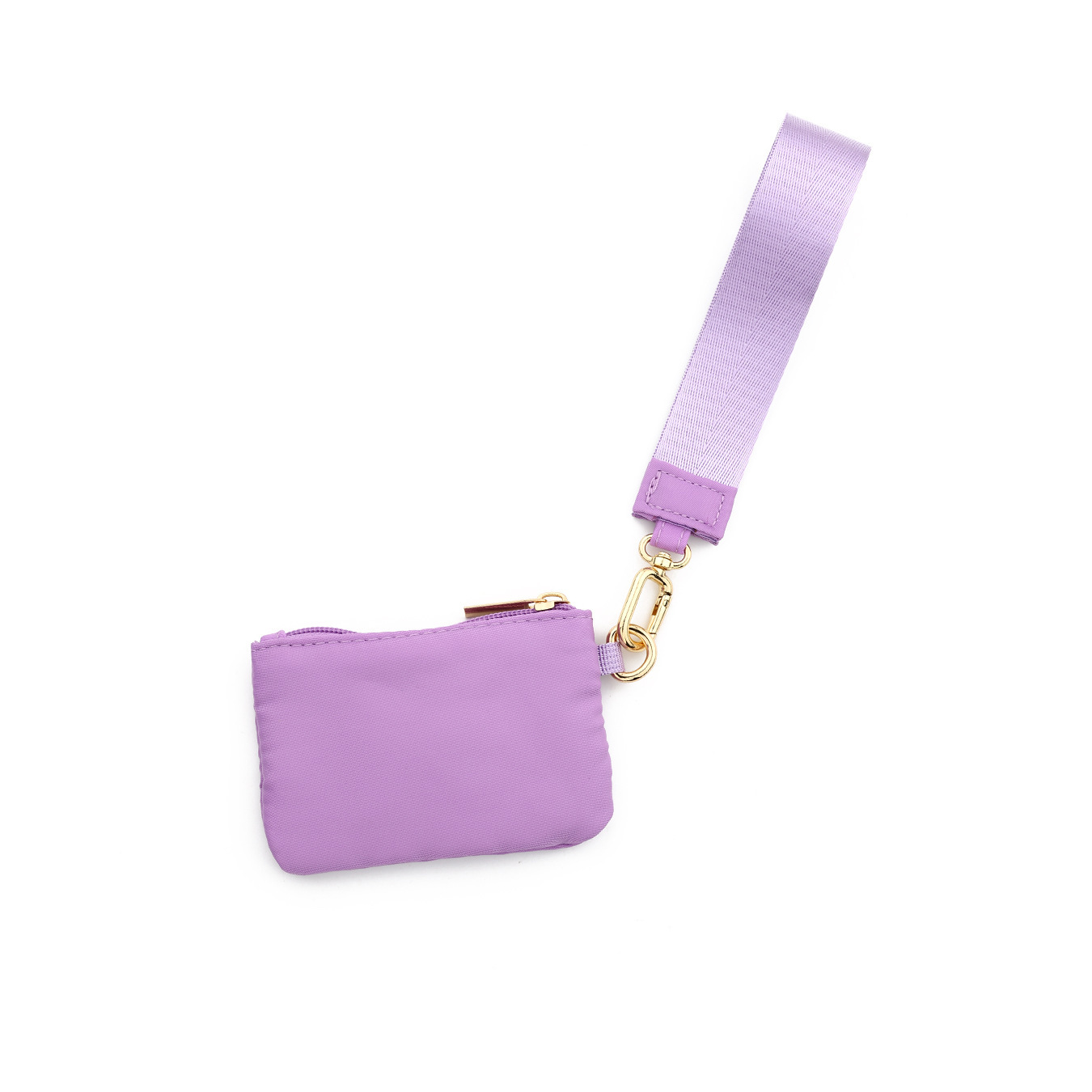 2025 Cross-border Spot Multifunctional Waterproof Nylon Wrist Bag Card Holder Keychain Women's Portable Mini Coin Purse