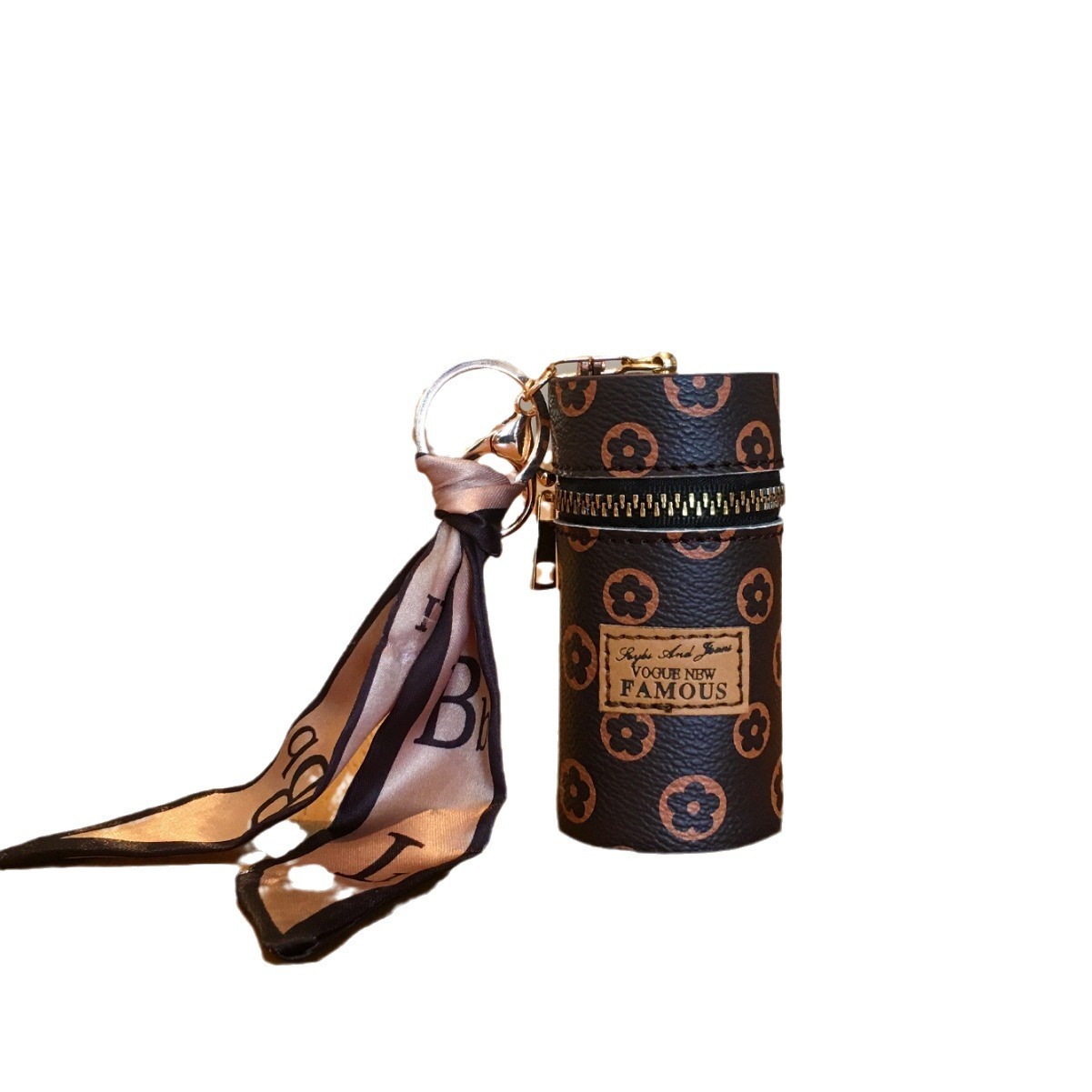 High-end coin purse, retro bucket lipstick bag, simple pendant, women's small wallet, spot stock, small bag