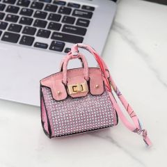 Diamond House Bag-Pink
