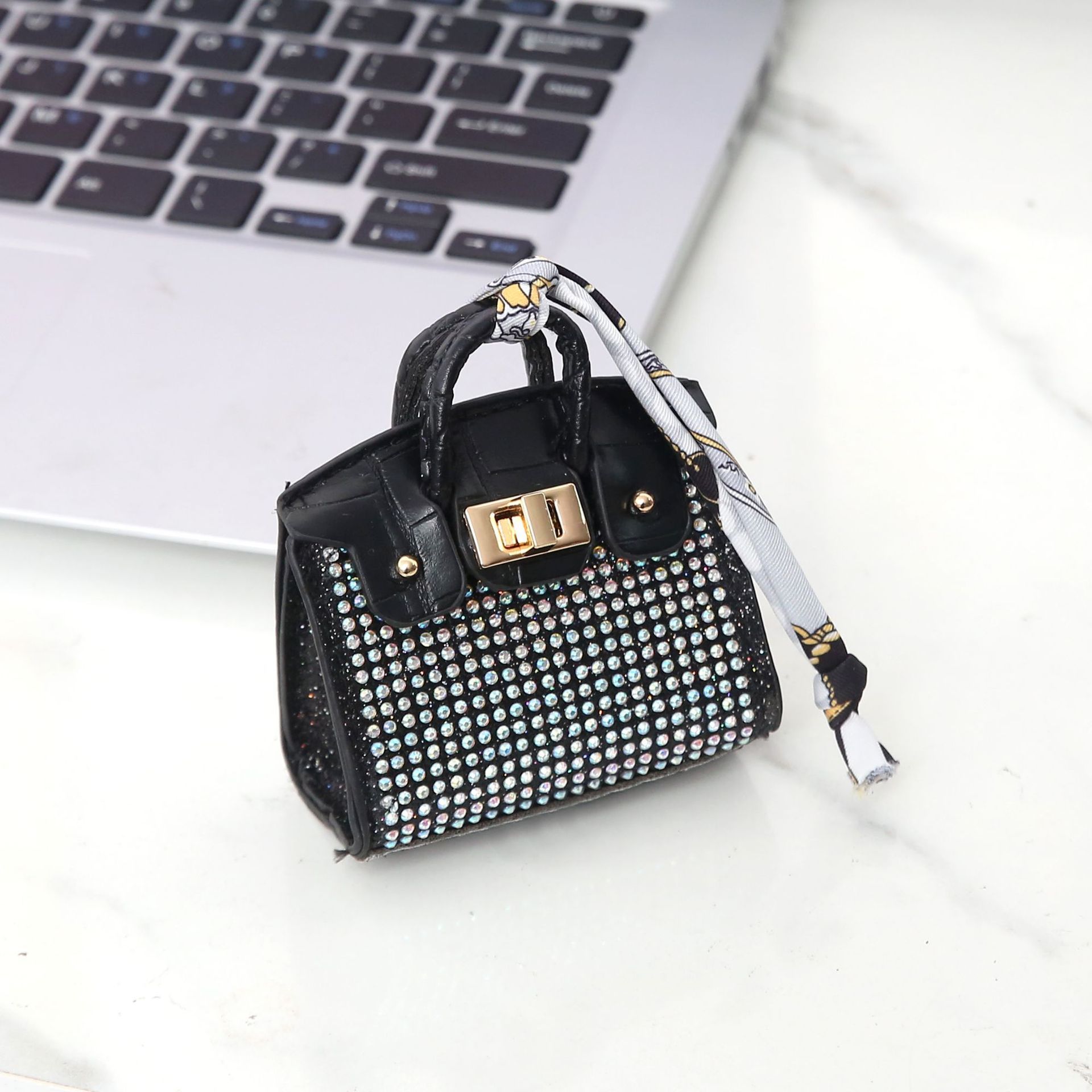H home mini bag pendant house small bag cute bag new fashion pendant lipstick bag earphone bag car key