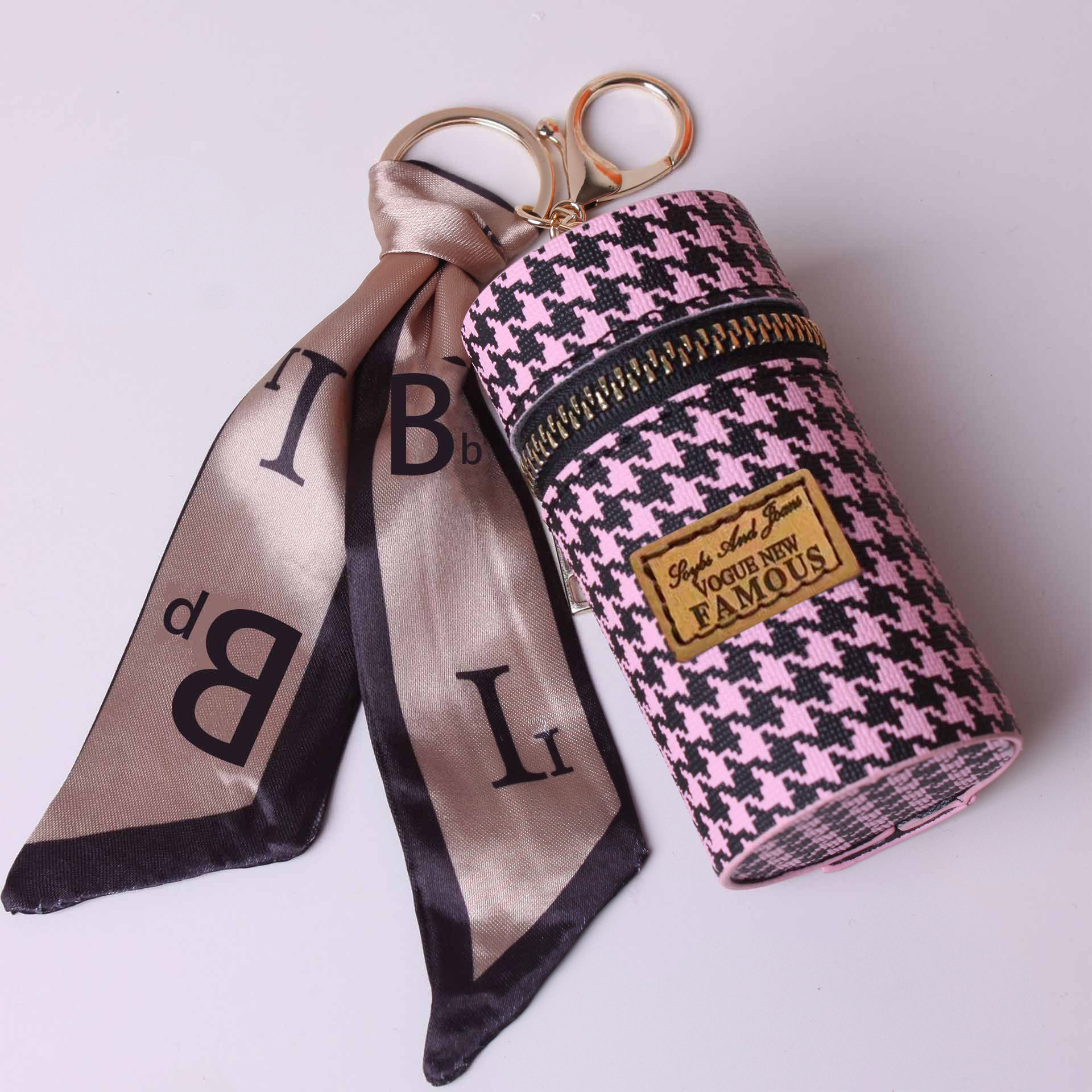 High-end coin purse, retro bucket lipstick bag, simple pendant, women's small wallet, spot stock, small bag
